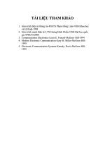 Giáo trình điện tử thông tin - tài liệu tham khảo