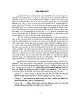 Hạch toán chi phí sản xuất và tính giá thành sản phẩm xây lắp tại Công ty Xây dựng số 1.DOC