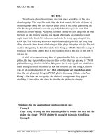 Một số biện pháp đẩy mạnh hoạt động tiêu thụ sản phẩm tại Công ty TNHH phát triển mạng lưới toàn cầu Nam Dũng.doc