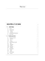 nguyên lý cơ bản thủy lực