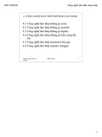Bài giảng Công nghệ hàn điện nóng chảy - P4