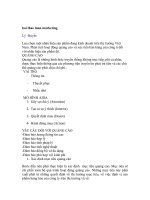 marketingLựa chọn một nhãn hiệu sản phẩm đang kinh doanh trên thị trường Việt Nam. Phân tích hoạt động quảng cáo và xúc tiến bán hàng của công ti đối với nhãn hiệu sản phẩm đó