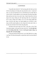 Cơ cấu chính thức và cơ cấu không chính thức. Vai trò và mối quan hệ giữa chúng. Áp dụng thực tiễn vào doanh nghiệp.docx