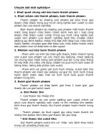 Hạch toán tiêu thụ thành phẩm và xác định kết quả kinh doanh, mặt hàng xe máy tại công ty điện máy và kỹ thuật công nghệ..doc