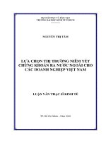 Lựa chọn thị trường niêm yết chứng khoán ra nước ngoài cho các doanh nghiệp Việt Nam.pdf
