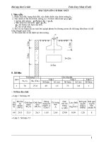 Bài tập lớn cơ học đất K475-Đh Xây Dựng