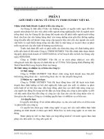 công tác hạch toán chi phí và tính giá thành sản phẩm Công ty TNHH SXTMDV Việt Hà.doc