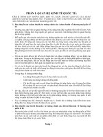 Tài liệu về quan hệ kinh tế quốc tế