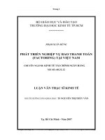 Phát triển nghiệp vụ bao thanh toán (Factoring) tại Việt Nam.pdf
