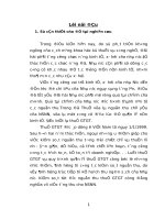 Tăng cường kiểm soát nguồn thu thuế GTGT từ các Doanh nghiệp trên địa bàn Hà nội.doc