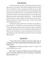 Vấn đề bồi thường chi phí học nghề và Quyền chấm dứt hợp đồng lao động.doc