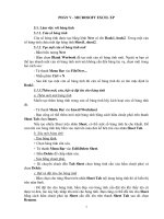 Ôn thi CPA 2010 môn Tin học PHẦN II.pdf