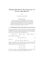 Phương pháp toán tử