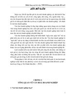 Phát huy vai trò của văn hoá Doanh nghiệp trong quá trình đổi mới.DOC