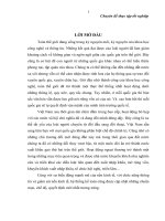 Hoàn thiện lưu chuyển hàng xuất khẩu và xác định kết quả tại Công ty xuất khẩu nông lâm sản và vật tư nông nghiệp