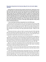 Ứng dụng chứng khoán hóa trong huy động vốn của các doanh nghiệp Việt Nam