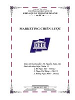 Marketing chiến lược KFC