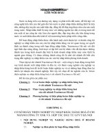 Hoàn thiện nghiệp vụ nhập khẩu hàng hoá ở chi nhánh Tracimexco Hà nội.docx