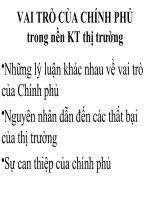 Bài giảng kinh tế vĩ mô 7