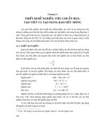 quá trình và thiết bị công nghệ sinh học - Chương 14