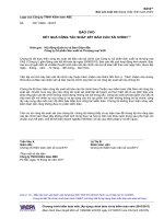 Dạng báo cáo tài chính theo ISA 700 - 2009 B8