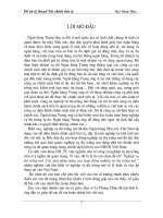 Nghiệp vụ thị trường mở. Các giải pháp nâng cao hoạt động nghiệp vụ thị trường mở