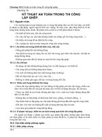 An toàn lao động - Chương 16