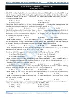 Tài liệu ôn tập 4: bài toán về áp suất và chất khí