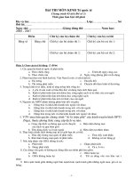 Đề thi môn Kinh tế quốc tế - Đề số 3