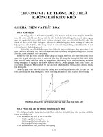 Giáo trình Điều hòa không khí và thông gió - Chương 6