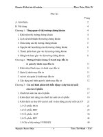 Sử dụng các mô hình Kinh Tế Lượng để phân tích và định giá cổ phiếu trên thị trường Chứng khoán Việt Nam.DOC
