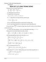 Chương 11: Bùn cát lơ lửng trong sóng