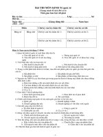 Đề thi môn Kinh tế quốc tế - Đề số 6