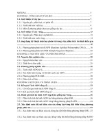 Phân tích đa dạng ADN tập đoàn một số giống cây lấy dầu (lạc, vừng) và đánh giá mức độ thay đổi phân tử của các dòng cây mới chọn tạo được