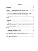 Đổi mới công nghệ trong các Doanh nghiệp công nghiệp Việt Nam. Thực trạng và giải pháp.DOC