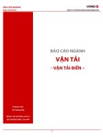 ngành vận tải biểnquốc tế và thực trạng tại việt nam