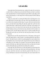 Lập kế hoạch & thiết kế các phương pháp kiểm toán trong kiểm toán BCTC ở Việt Nam.doc