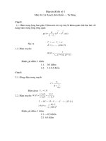 ôn thi môn Tự Động Hóa - P1