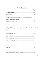 Learning and teaching practices in KinderWorld International School.doc