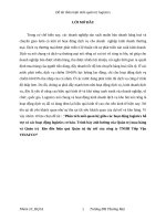 Phân tích mối quan hệ giữa các hoạt động logistics hỗ trợ và các hoạt động logistics cơ bản.doc