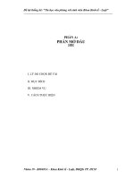 Tin học văn phòng với sinh viên khoa kinh tế - luật.doc