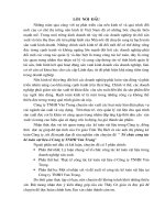 Tổ chức công tác kế toán vật liệu ở Công ty TNHH Văn Trọng.DOC