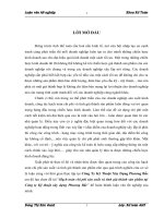 Hạch toán chi phí sản xuất và tính giá thành sản phẩm tại Công ty Kỹ thuật xây dựng Phương Bắc.doc