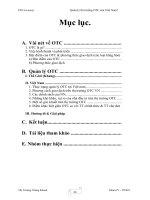 Thực Trạng và Việc Quản lý Thị trường OTC tại Việt Nam.doc