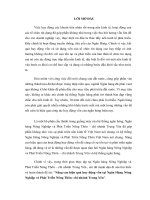 Báo cáo Nâng cao hiệu quả huy động vốn tại Ngân Hàng Nông Nghiệp và Phát Triển Nông Thôn- chi nhánh Trung Yên.doc