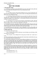 Thiết kế Âu tàu - Chương 1
