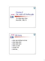 Giáo Trình Kỹ thuật số - Chương 9