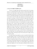 phân tích thực trạng của khu vực doanh nghiệp tư nhân và các yếu tố ảnh hưởng đến quyết định sử dụng tín dụng ngân hàng của những doanh nghiệp này tại Thành phố Cần Thơ.doc