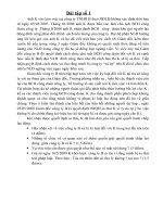 Bài tập tình huống môn luật