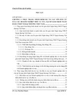 Hoàn thiện công tác thẩm định dự án vay vốn đầu tư của các Doanh nghiệp nhỏ và vừa tại Sở giao dịch NHTM CP Ngoại thương VN.doc